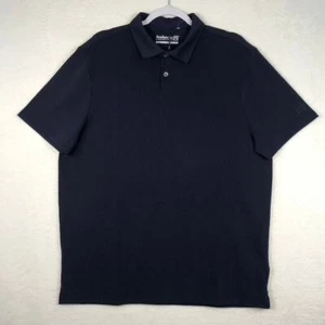 Avalanche Polo Shirt Men Large Navy Blue Golf Breathable Dry Active Performance  - Picture 1 of 11