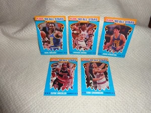1991 Fleer Provision 6 Karten S--M Jordan-Magic-K Malone-D Robinson - Bild 1 von 1