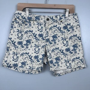 Lauren Ralph Lauren Women's Floral Print Denim Shorts Size 4; Preppy, Casual - Picture 1 of 13