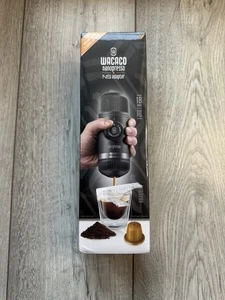 WACACO Nanopresso Portable Espresso Maker, Mini Travel Coffee Machine- Black - Picture 1 of 4