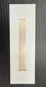 Véritable Apple Watch boucle milanaise en acier inoxydable doré 42 mm pour montre série 10 - Photo 1 sur 2