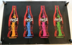 Coca Cola Poster - Zügel Poster Deutschland - sehr guter Zustand + - Bild 1 von 6
