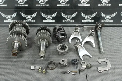 2004 年 YAMAHA WR250F 原始设备制造商发动机变速箱换档叉车很好! — 第 1/4 张图片