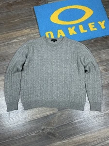 Damen WALKER SLATER grau Kaschmir Kable Strick Pullover Größe XL - Bild 1 von 19