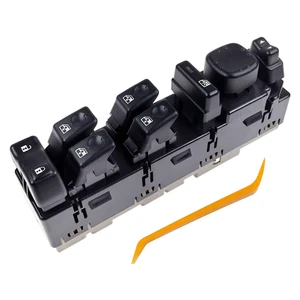 Front Driver Door Master Window Control Switch For 2003-2006 GMC Sierra 15883323 - Picture 1 of 9