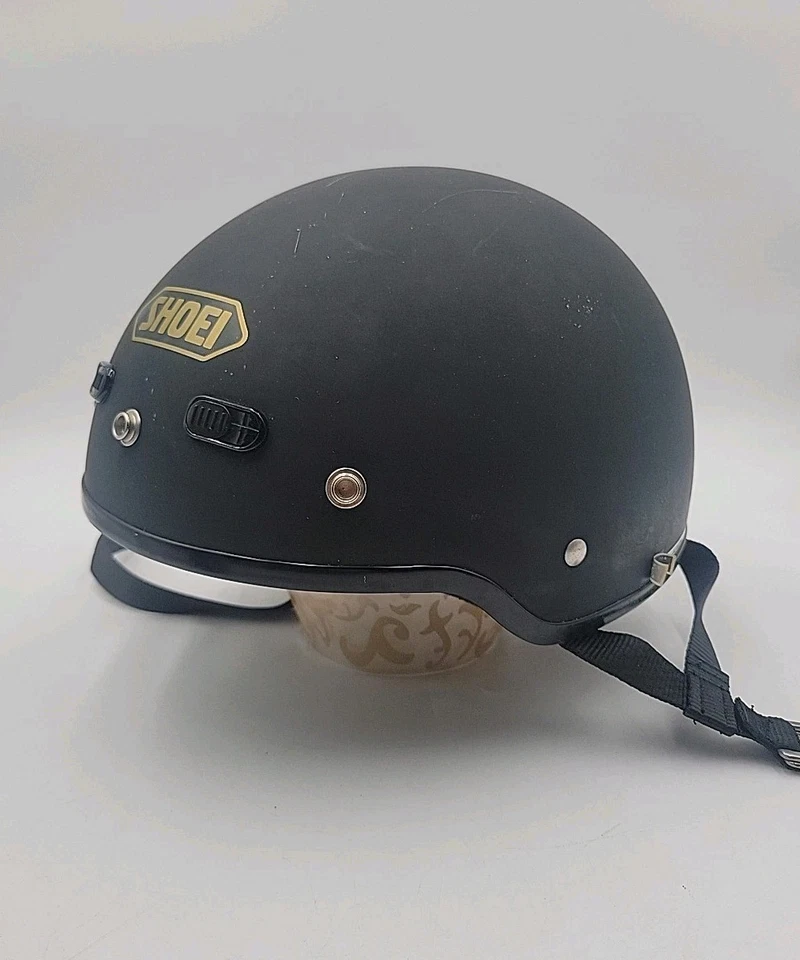 SHOEI Black Motorcycle DOT Half Helmet ST-CRUZ Size XL  - Image 1 of 4