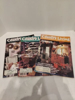 3 Issues Of Country Living Magazine. 1983. July, May, March - Image 1 of 4