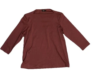 Kate Spade Saturday Long Sleeve Shirt Women’s Size XL Red  - Picture 1 of 5