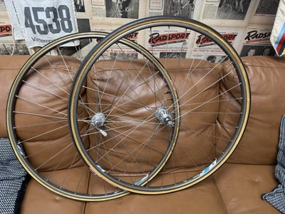 Campagnolo Sigma Laufradsatz Tubular C Record 6 7 Fach Wheel Set vintage eroica - Bild 1 von 4