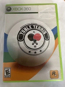 Rockstar Games Presents Table Tennis (Microsoft Xbox 360, 2006) - Picture 1 of 3