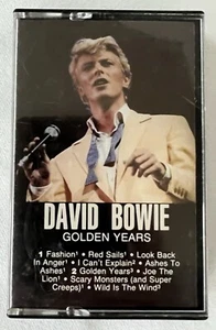 David Bowie Golden Years CASSETTE Tape 1983 RCA Ziggy Stardust RARE! - Picture 1 of 6