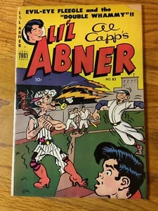 Li'l Abner #83 1951 - Toby - Al Capp -Evil-Eye Fleegle - Baseball Cover - Picture 1 of 5
