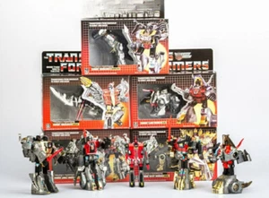 Brandneu TRANSFORM G1 Neuauflage Dinobots Set Schlacke/Schlamm/Snarl/Swoop/Grimlock - Bild 1 von 9