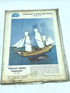 BAUPLÄNE MODELLBAU SCHIFF PRESTIGE PAPIER FREGATTE BAROLDO 1781 1:100 #IW - Bild 1 von 2
