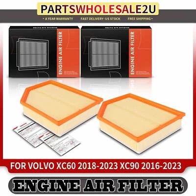 2x Filtro de aire de motor nuevo para Volvo S60 S90 V60 V60 Cross Country V90 XC60 XC90 Foto 1 de 4