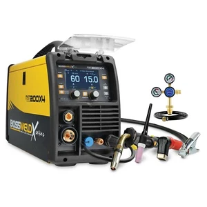 Soldador BOSSWELD X-Series MST200 X4 Mig Tig Stick AC/DC + 2 antorchas ACDC 699104 - Imagen 1 de 6