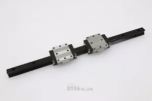 REXROTH Used R165181320+460LF 1Rail2Block LM Guide Linear Bearin LMG-I-1703=1S43 - Picture 1 of 14