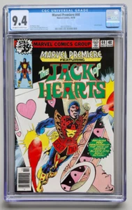Marvel Premiere #44 - Clave - Primera historia en solitario con Jack of Hearts - CGC 9.4 - Imagen 1 de 1