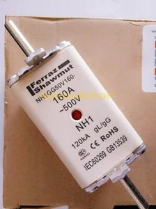 Fuse Insurance NH1GG50V160-1 500V 160A 1 PIEZA NUEVO PARA Ferraz Shawmut - Imagen 1 de 1