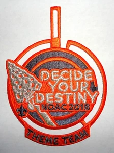 2018 NOAC Order of the Arrow Shows Theme Team Staff Patch VERY RARE - Picture 1 of 1