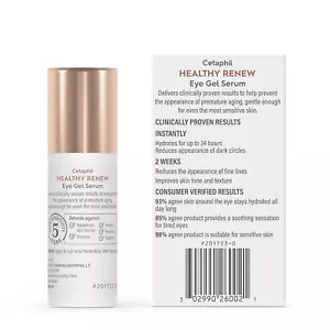 Healthy Renew Hydrating Eye Gel Serum 0.5 Oz, 24Hr under Eye Cream for anti A... - Picture 1 of 11