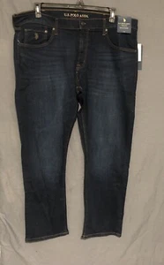 U.S. Polo Assn #11394 NEW Men's Slim Straight Stretch Jeans - Picture 1 of 6