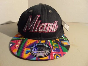Miami Kbethos Premium Headwear Snapback Hat - Picture 1 of 10