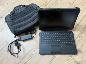 Dell Latitude 7212 Rugged Tablet Core i5-7300U 8GB 1TB SSD Touch LTE Tastatur - Afbeelding 1 van 8
