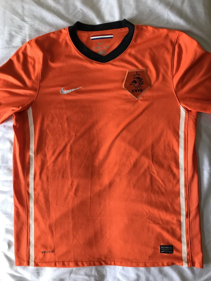 Camisa Nike Adulto Grande Naranja KNVB Fútbol Dri-Fit Informal Para Hombre Foto 1 de 4