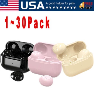 2025 Mini Earbuds Invisible Sleep Headphone Bluetooth 5.2 Earphones Wireless Lot - Image 1 of 4