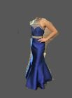 Royal Blue Mermaid gown by 