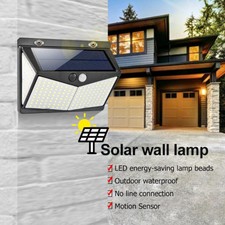 Lampada Impermeabile Energia Solare 8W 270 gradi Illuminazione per Sicurezza