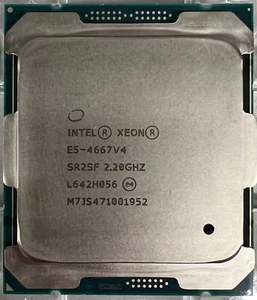 Intel Xeon E5-4667 V4 LGA 2011-3 2.2GHz 45MB SR2SF 18-core server CPU processor - Picture 1 of 1