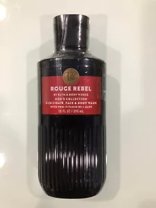 BATH & BODY WORKS ROUGE REBEL 3 EN 1 CABELLO LAVADO FACIAL Y CORPORAL PARA HOMBRES 10 OZ - Imagen 1 de 1
