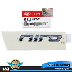 GENUINE Rear Emblem Badge for 2017-2022 Kia Niro / EV 86311G5000⭐⭐⭐⭐⭐ - Picture 1 of 4