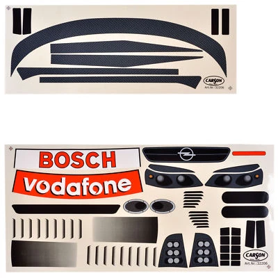 Dekorbogen 1:5 Opel Astra V8 Coupé Aufkleber Winkelhock T Phoenix Carson 32206 - Image 1 of 3