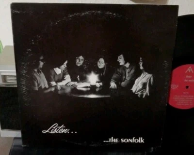THE SONFOLK Listen LP PRIVATE MN XIAN FOLK PSYCH NEAR MINT VINYL ARTRONICS - Image 1 of 2