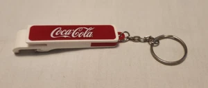 Coca-Cola Flight Attendant Bottle & Can Opener Keychain and Phone Stand - Picture 1 of 4