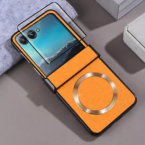 Funda a prueba de golpes con protector de pantalla de protección de bisagra para Motorola Razr 2024 - Imagen 1 de 11