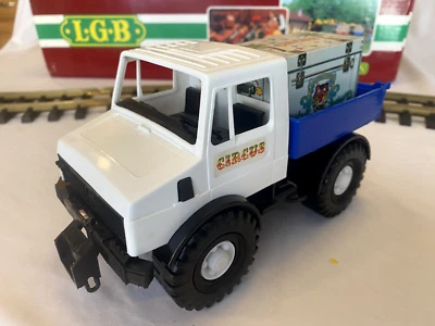 Lehmann LGB Big Train Circus Mercedes Unimog Truck - Same Day Shipping! - Image 1 of 4