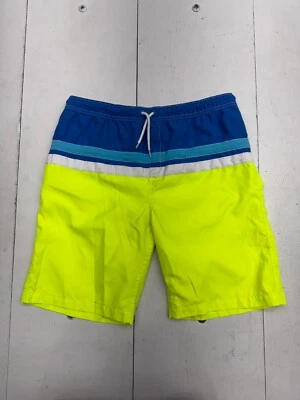 Плавки на шнурке синие желтые Lands End для мальчиков размер хаски 18-20 - Изображение 1 из 4