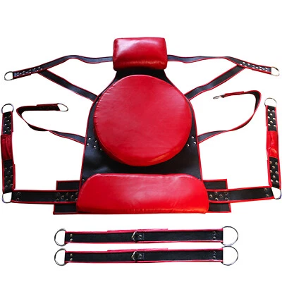Exclusive Real Leather Heavy Duty Adult Sex Sling Swing with Stirrups mountable - Image 1 of 4