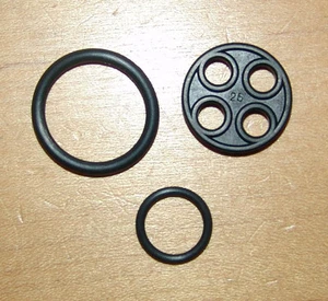 YAMAHA PETCOCK REBUILD/REPAIR GASKET SEAL KIT DT125 DT175 RS100 TY175 TY250 - Picture 1 of 1