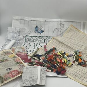 DMC Rose Garden Embroidery Kit DMC Embroidery Floss Vintage 