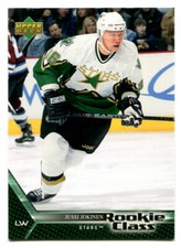 2005-06 Upper Deck Rookie Class Jussi Jokinen Card #8 Dallas Stars