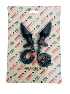 Indicators Round Black Ducati 748 916 996 998 ST Supersport CD 97065B01A New - Picture 1 of 5