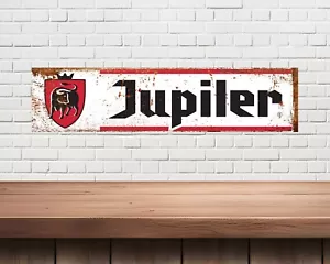 Jupiler Metal Sign, man cave, beer hut, Jupiler, wall signs, home bar, Garage - Foto 1 di 1