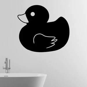 Calcomanía adhesiva de pared de pato de goma animal niños baño hogar decoración familiar - Imagen 1 de 36