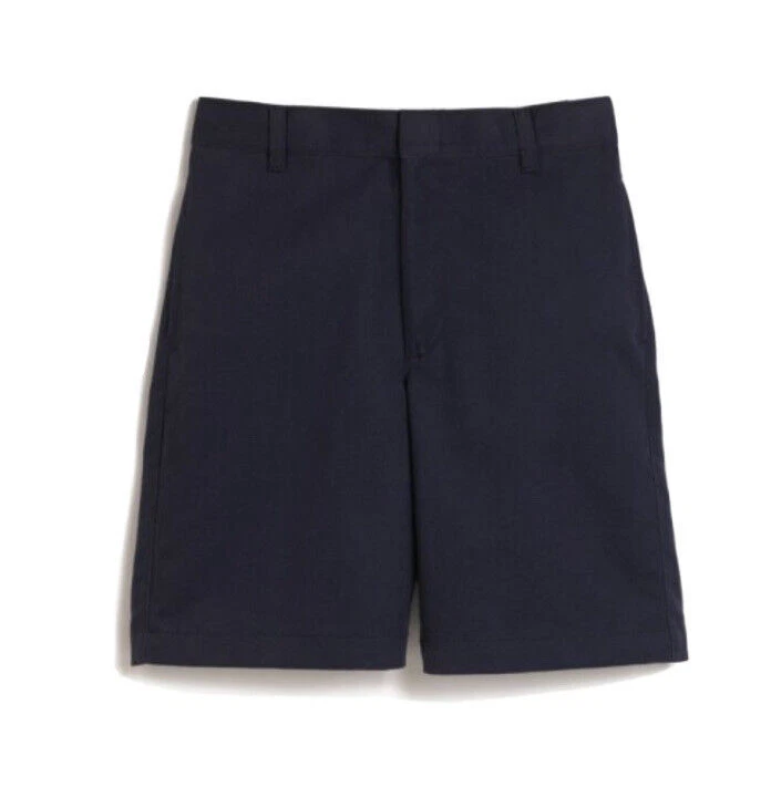 Shorts dianteiro plano masculino K12 Gear, azul marinho. Tamanhos regulares, 8 e 12 - Imagem 1 de 1