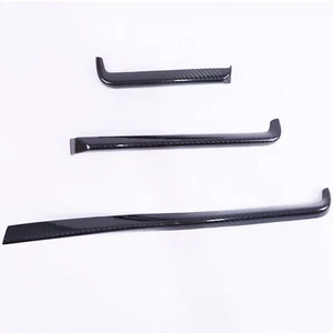 Carbon Fiber Inner Control Dashboard Cover Trims For Chevrolet Corvette C8 20-24 - Picture 1 of 13